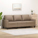 Canapea cu 3 locuri, cappuccino, 180 cm, piele ecologică - WALTI WALTI