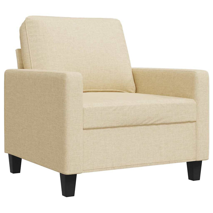 Fotoliu canapea, crem, 60 cm, material textil - WALTI WALTI