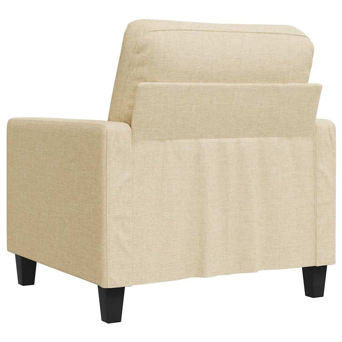 Fotoliu canapea, crem, 60 cm, material textil - WALTI WALTI