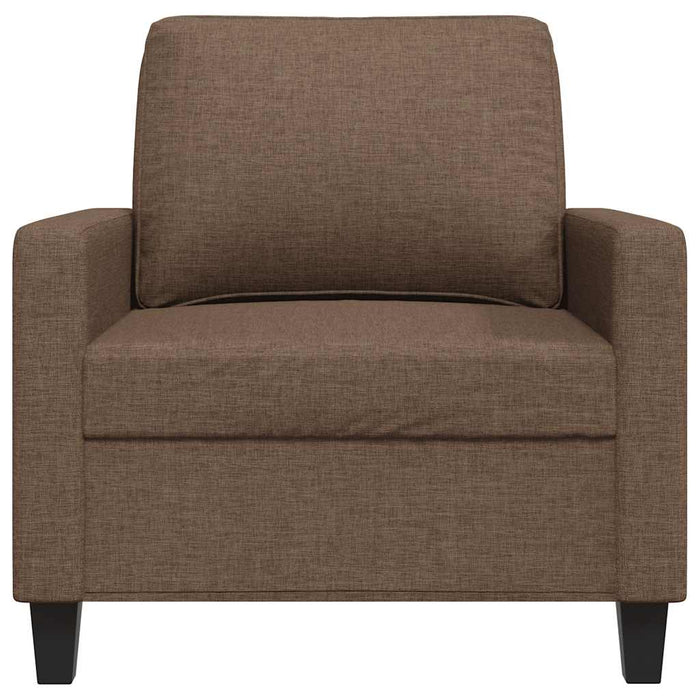 Fotoliu canapea, maro, 60 cm, material textil - WALTI WALTI