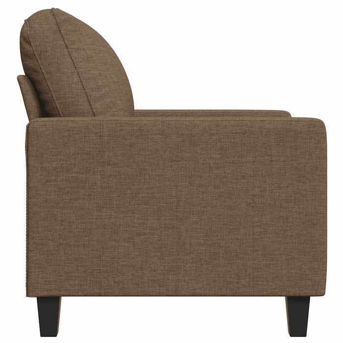 Fotoliu canapea, maro, 60 cm, material textil - WALTI WALTI