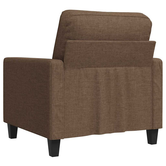 Fotoliu canapea, maro, 60 cm, material textil - WALTI WALTI