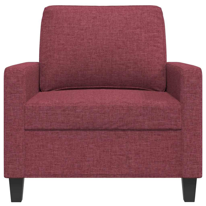 Fotoliu canapea, roșu vin, 60 cm, material textil - WALTI WALTI