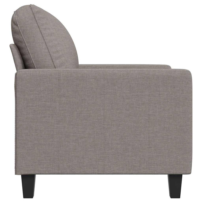 Fotoliu canapea, gri taupe, 60 cm, material textil - WALTI WALTI