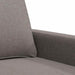 Fotoliu canapea, gri taupe, 60 cm, material textil - WALTI WALTI