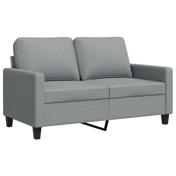 Canapea cu 2 locuri, gri deschis, 120 cm, material textil - WALTI WALTI
