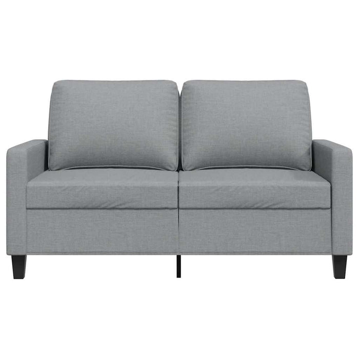 Canapea cu 2 locuri, gri deschis, 120 cm, material textil - WALTI WALTI
