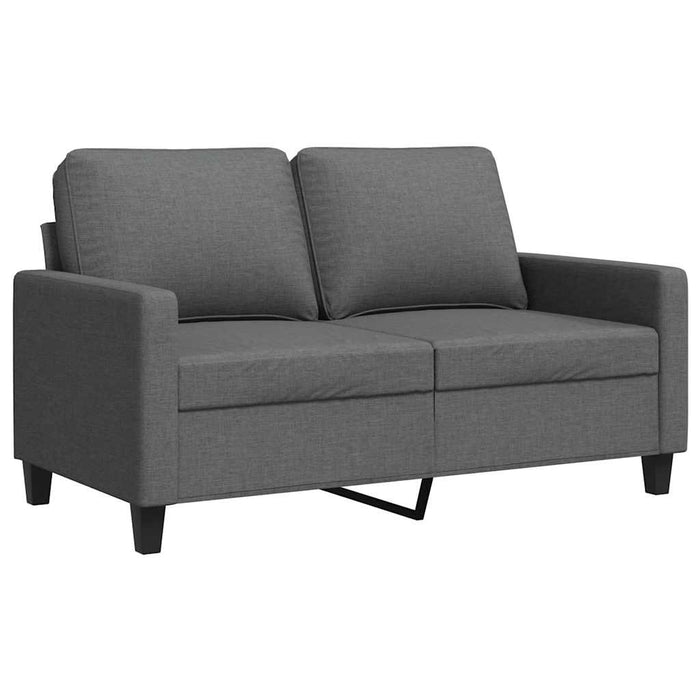 Canapea cu 2 locuri, gri închis, 120 cm, material textil - WALTI WALTI