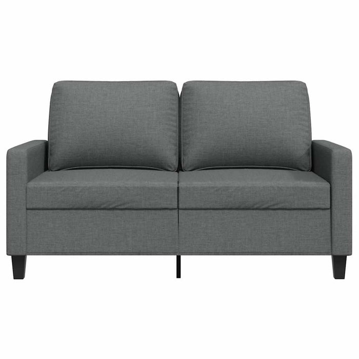 Canapea cu 2 locuri, gri închis, 120 cm, material textil - WALTI WALTI