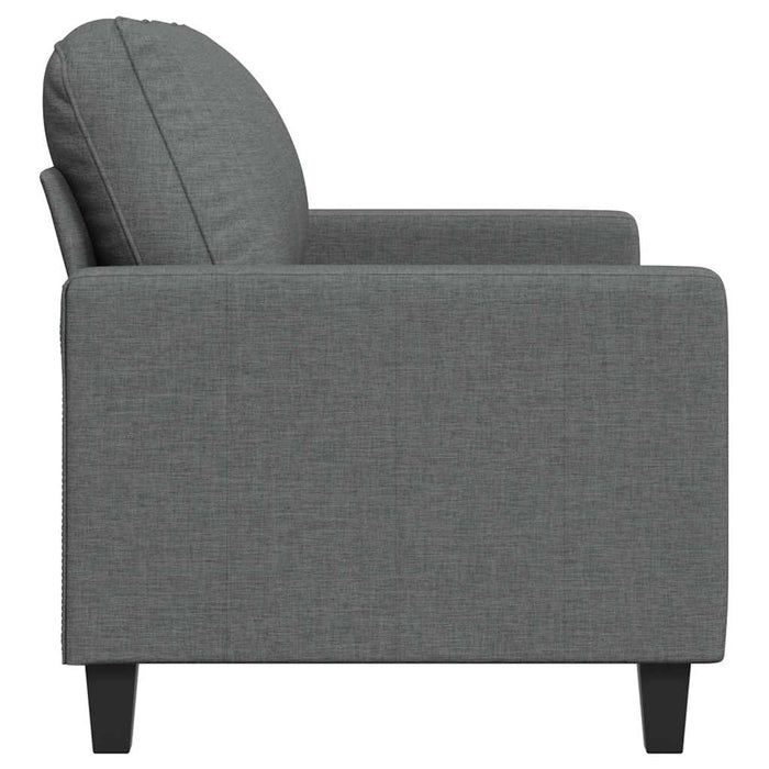 Canapea cu 2 locuri, gri închis, 120 cm, material textil - WALTI WALTI
