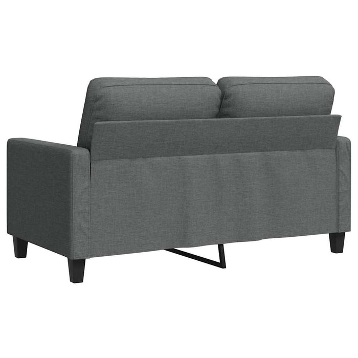 Canapea cu 2 locuri, gri închis, 120 cm, material textil - WALTI WALTI