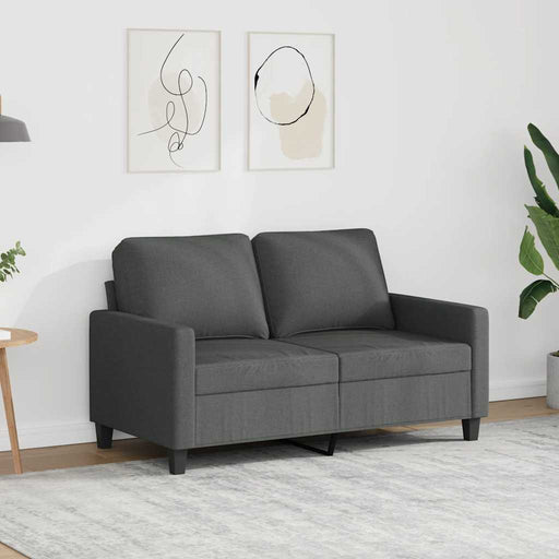 Canapea cu 2 locuri, gri închis, 120 cm, material textil - WALTI WALTI