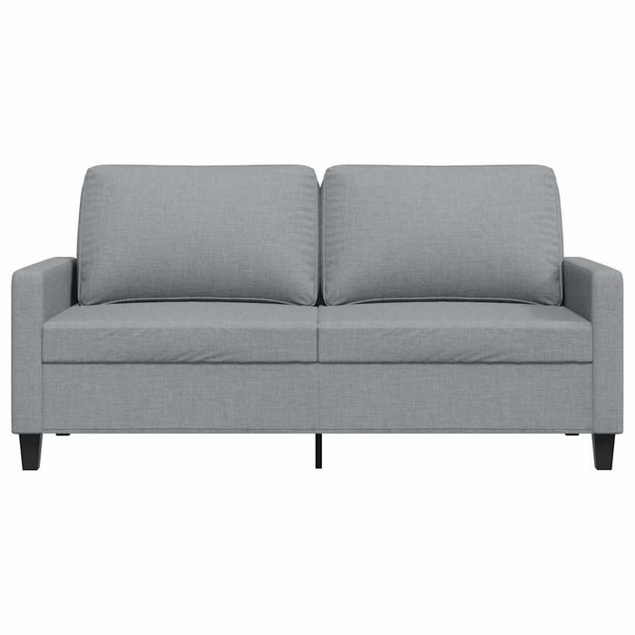 Canapea cu 2 locuri, gri deschis, 140 cm, material textil - WALTI WALTI