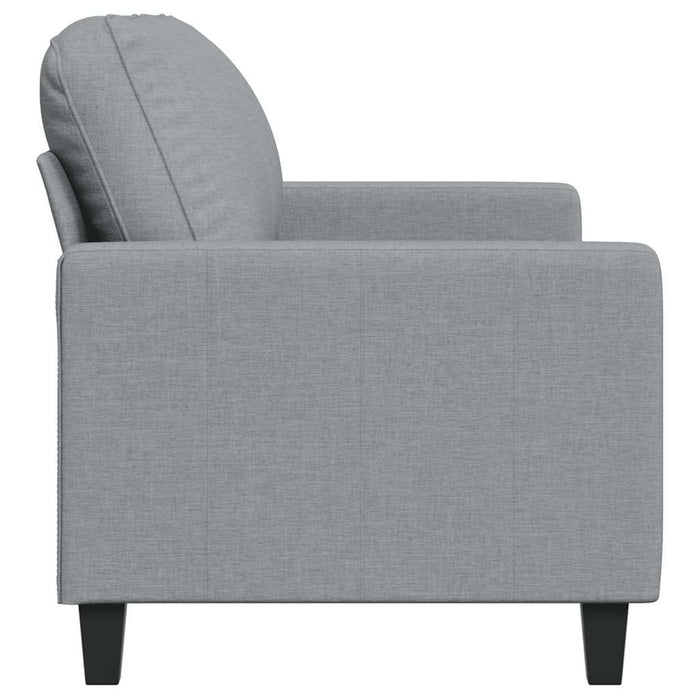 Canapea cu 2 locuri, gri deschis, 140 cm, material textil - WALTI WALTI