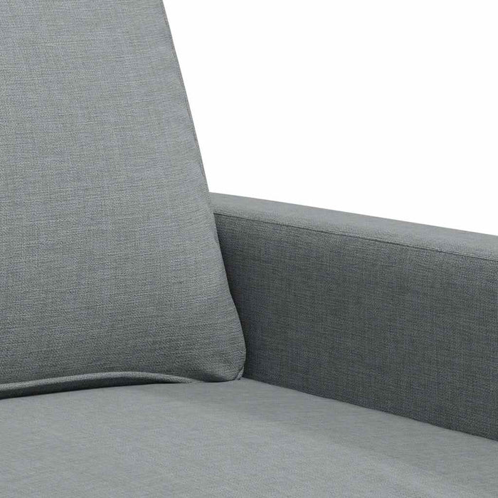 Canapea cu 2 locuri, gri deschis, 140 cm, material textil - WALTI WALTI