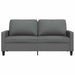 Canapea cu 2 locuri, gri închis, 140 cm, material textil - WALTI WALTI