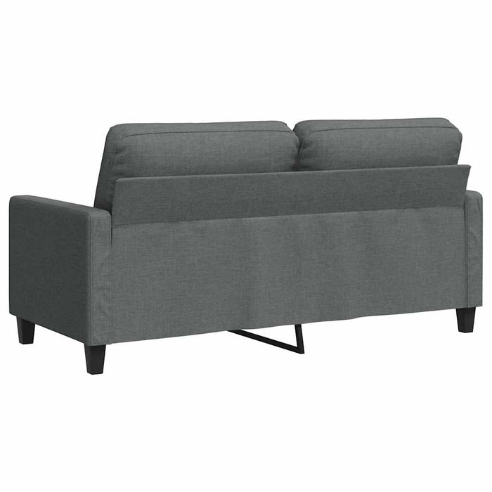 Canapea cu 2 locuri, gri închis, 140 cm, material textil - WALTI WALTI