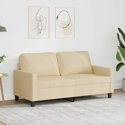 Canapea cu 2 locuri, crem, 140 cm, material textil - WALTI WALTI