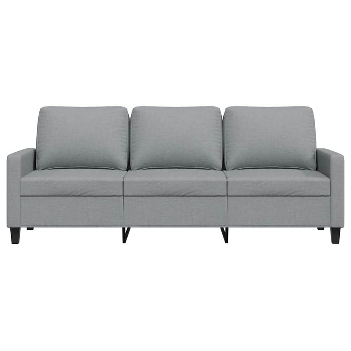 Canapea cu 3 locuri, gri deschis, material 180CM textil - WALTI WALTI