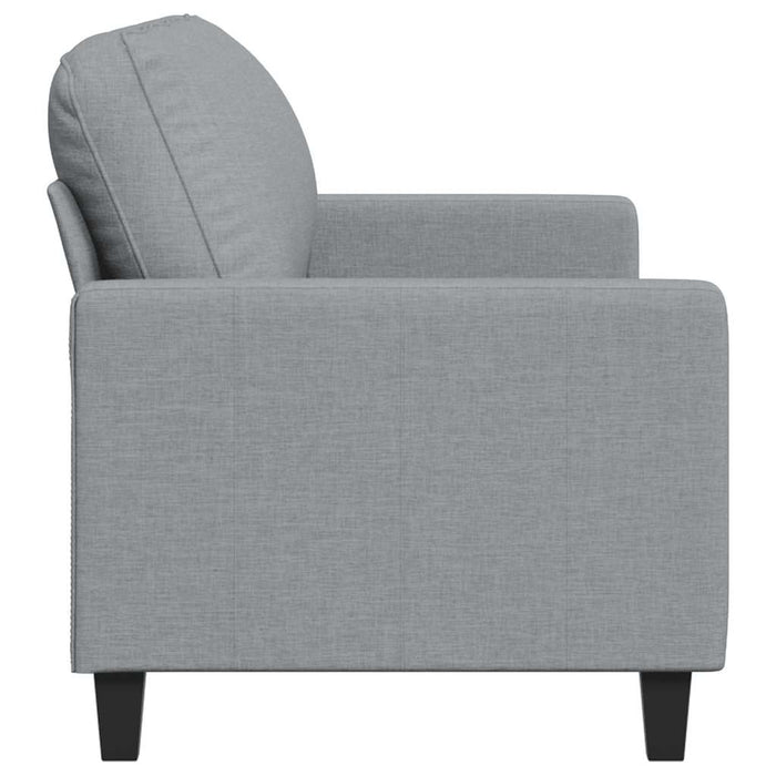 Canapea cu 3 locuri, gri deschis, material 180CM textil - WALTI WALTI