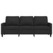 Canapea cu 3 locuri, negru, 180 cm, material textil - WALTI WALTI