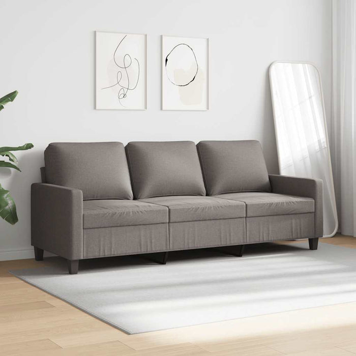 Canapea cu 3 locuri, taupe, 180 cm, material textil - WALTI WALTI