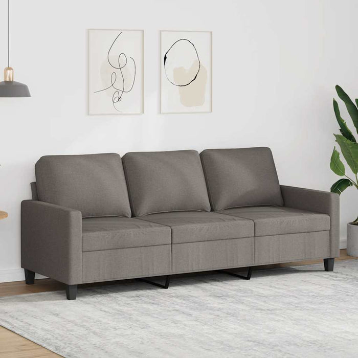 Canapea cu 3 locuri, taupe, 180 cm, material textil - WALTI WALTI