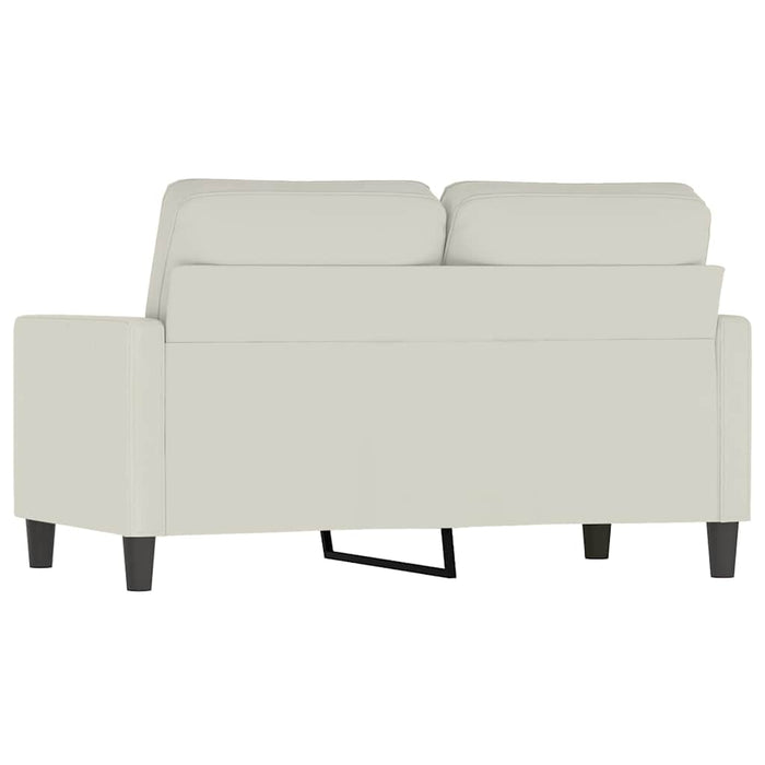 Canapea cu 2 locuri, crem, 120 cm, catifea - WALTI WALTI