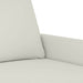 Canapea cu 2 locuri, crem, 120 cm, catifea - WALTI WALTI