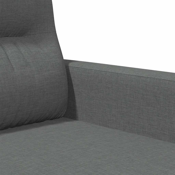 Fotoliu canapea, gri închis, 60 cm, material textil - WALTI WALTI