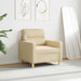 Fotoliu canapea, crem, 60 cm, material textil - WALTI WALTI
