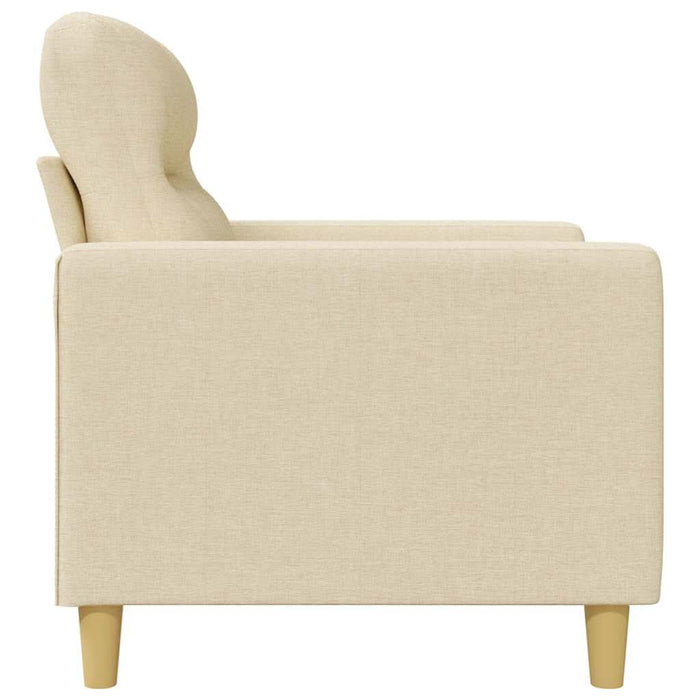 Fotoliu canapea, crem, 60 cm, material textil - WALTI WALTI