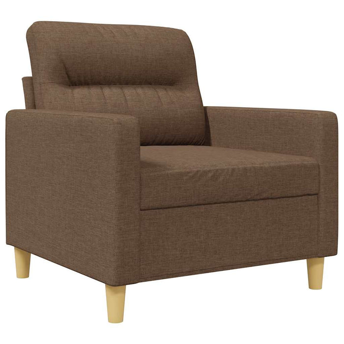 Fotoliu canapea, maro, 60 cm, material textil - WALTI WALTI