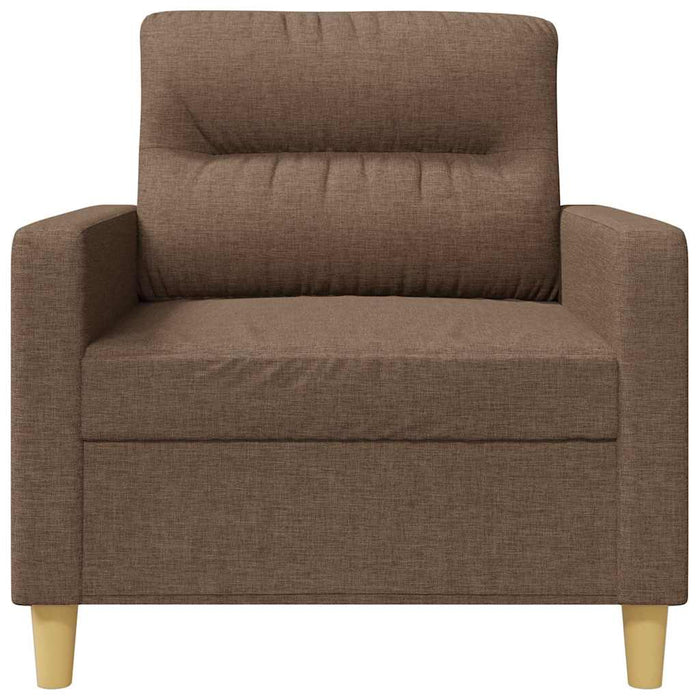 Fotoliu canapea, maro, 60 cm, material textil - WALTI WALTI