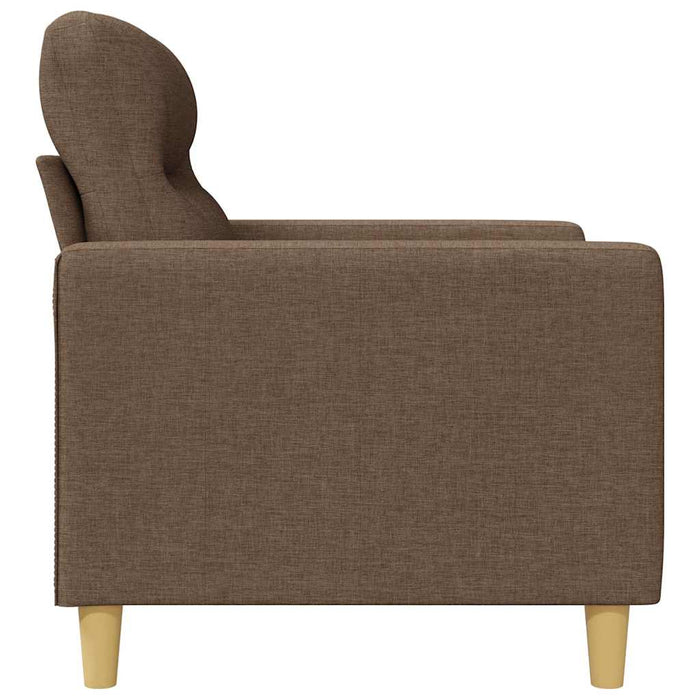 Fotoliu canapea, maro, 60 cm, material textil - WALTI WALTI