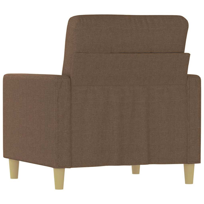 Fotoliu canapea, maro, 60 cm, material textil - WALTI WALTI