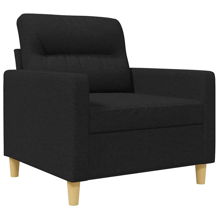 Fotoliu canapea, negru, 60 cm, material textil - WALTI WALTI