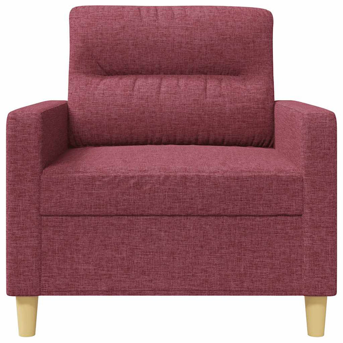 Fotoliu canapea, roșu vin, 60 cm, material textil - WALTI WALTI