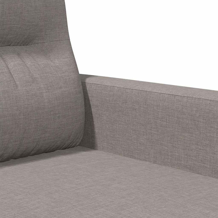Fotoliu canapea, gri taupe, 60 cm, material textil - WALTI WALTI