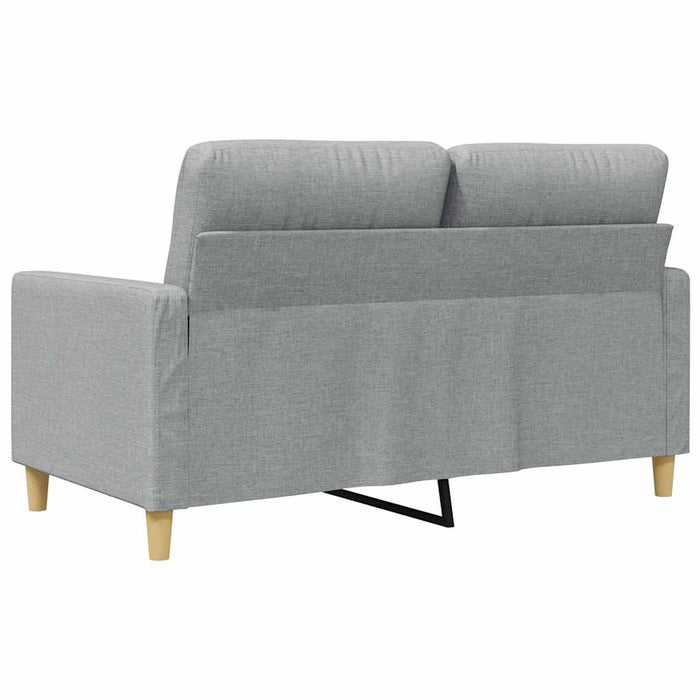 Canapea cu 2 locuri, gri deschis, 120 cm, material textil - WALTI WALTI