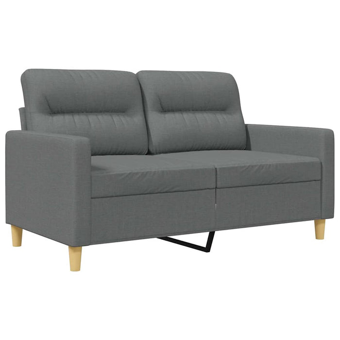 Canapea cu 2 locuri, gri închis, 120 cm, material textil - WALTI WALTI
