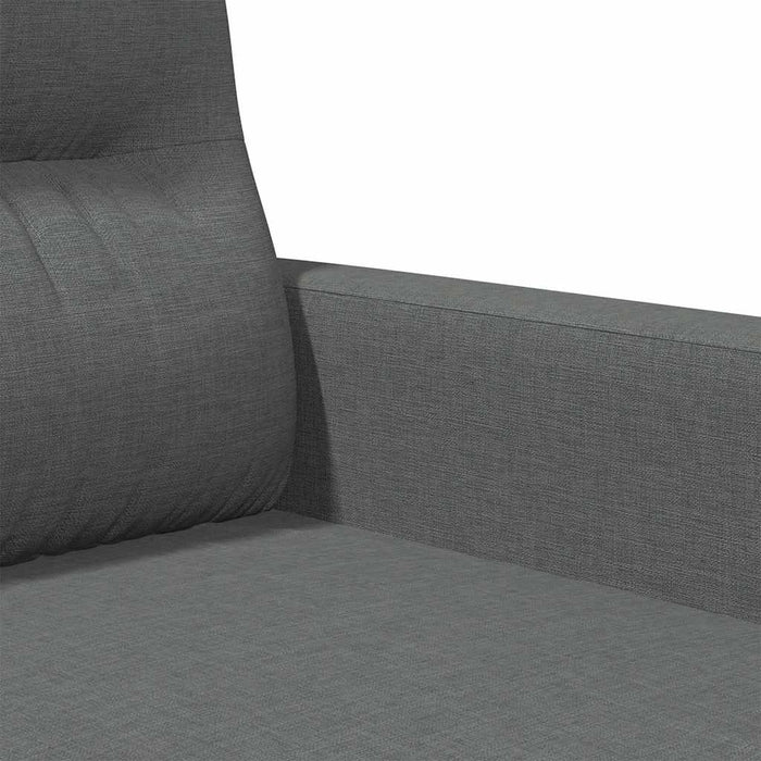 Canapea cu 2 locuri, gri închis, 120 cm, material textil - WALTI WALTI