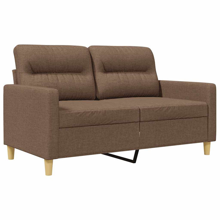 Canapea cu 2 locuri, maro, 120 cm, material textil - WALTI WALTI