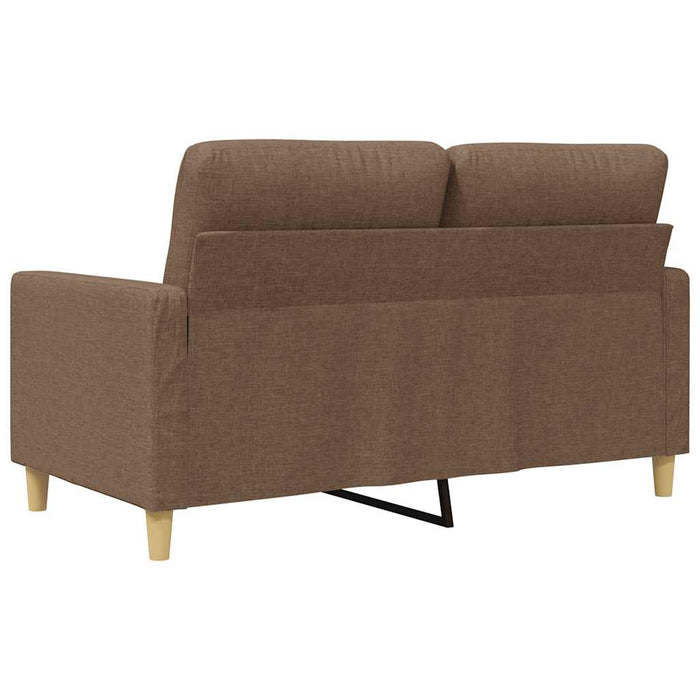 Canapea cu 2 locuri, maro, 120 cm, material textil - WALTI WALTI