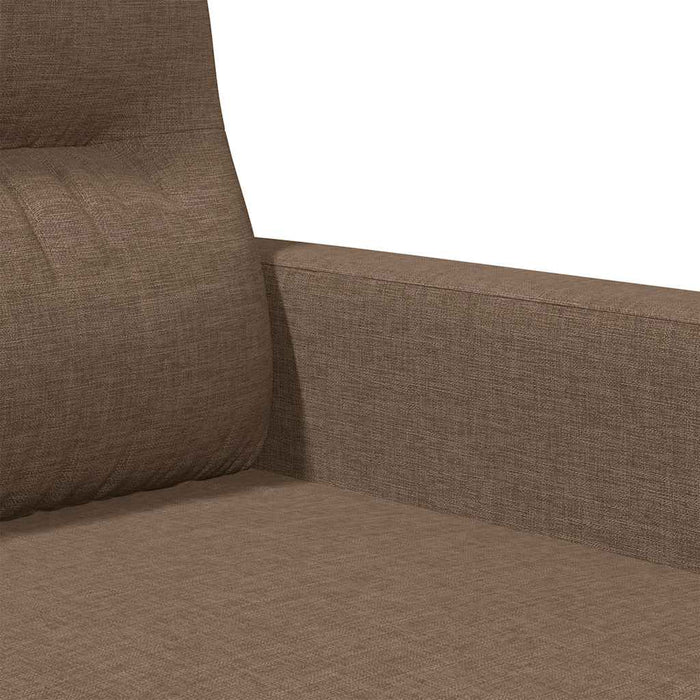 Canapea cu 2 locuri, maro, 120 cm, material textil - WALTI WALTI