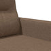 Canapea cu 2 locuri, maro, 120 cm, material textil - WALTI WALTI