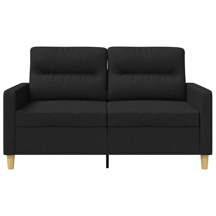 Canapea cu 2 locuri, negru, 120 cm, material textil - WALTI WALTI