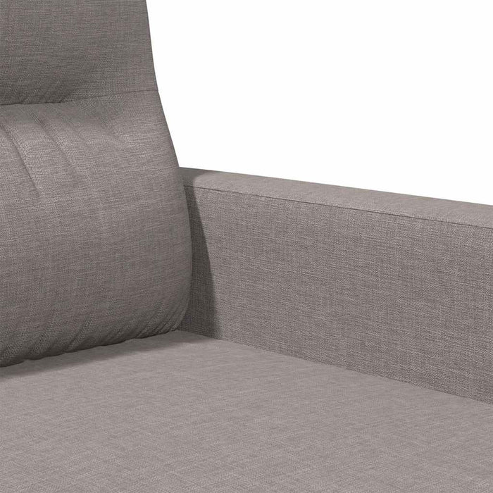 Canapea cu 2 locuri, gri taupe, 120 cm, material textil - WALTI WALTI