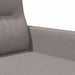 Canapea cu 2 locuri, gri taupe, 120 cm, material textil - WALTI WALTI