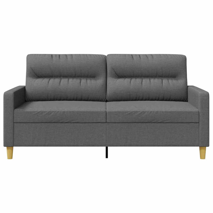 Canapea cu 2 locuri, gri închis, 140 cm, material textil - WALTI WALTI